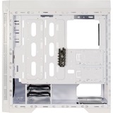 Inter-Tech X-908 Infini2 White Tower-behuizing Wit | 2x USB-A 3.2 (5 Gbit/s) | 2x USB-C 3.2 (5 Gbit/s) | 2x Audio | Window-kit