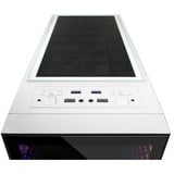 Inter-Tech X-908 Infini2 White midi tower behuizing Wit | 2x USB-A | 2x USB-C | RGB | Window