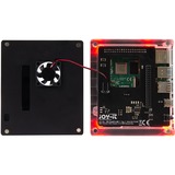 Joy-IT Multimedia Case voor Raspberry Pi 4 Behuizing Zwart