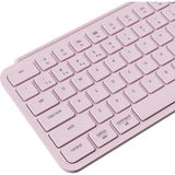 Keychron B1 Pro-K4 toetsenbord Lichtroze, US-International lay-out (QWERTY), Scissor switches, 75%, ABS Keycaps, 2.4GHz | Bluetooth 5.2 | USB-C