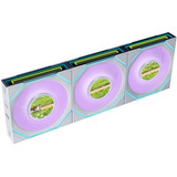 Lian Li UNI FAN SL-INF LCD FLEX Reverse 120 Wireless RGB case fans Wit, 3 stuks, 120 x 124 x 28 mm, PWM, 3 stuks