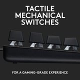Logitech G413 SE Full-Size Mechanical Gaming Keyboard Zwart, US lay-out, GL Tactile