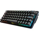 MOUNTAIN Everest 60, gaming toetsenbord Zwart, US lay-out, MOUNTAIN Tactile 55, 60%, RGB leds, Double Shot PBT Keycaps, Hot-Swap