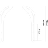 Neomounts by Newstar NS-SB100 Soundbar wandsteun bevestiging Zwart