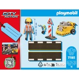 PLAYMOBIL City Action - Bouwvakker met randensnijder Constructiespeelgoed 71185