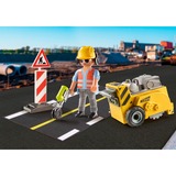 PLAYMOBIL City Action - Bouwvakker met randensnijder Constructiespeelgoed 71185