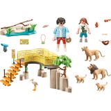 PLAYMOBIL Family Fun - Leeuwen in het buitenverblijf Constructiespeelgoed 71192