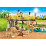 PLAYMOBIL Family Fun - Leeuwen in het buitenverblijf Constructiespeelgoed 71192