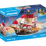 PLAYMOBIL Pirates - Piratenschip Constructiespeelgoed 71418