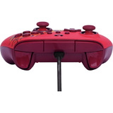 PowerA Advantage controller met kabel voor de Xbox Series X|S - Rood vuur Rood, Xbox Series X|S, Xbox One, Pc