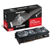 PowerColor HellHound Radeon RX 7900 XTX 24G grafische kaart 1x HDMI, 3x DisplayPort