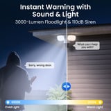 Reolink F850W TrackFlex Floodlight WiFi beveiligingscamera Wit, 4K, WiFi