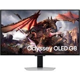 Samsung Odyssey OLED G8 G80SD LS32DG802SUXEN 32" 4K Ultra HD gaming monitor Zilver, 1x DisplayPort, 2x HDMI, 2x USB-A, 240 Hz, HDMI, Display Port, FreeSync Premium Pro