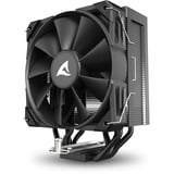 Sharkoon A50 cpu-koeler Zwart, 4-pins PWM fan-connector