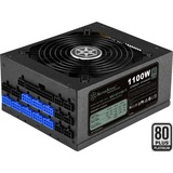 SilverStone SST-ST1100-TI v2.0, 1100 Watt voeding Zwart, 8x PCIe, Kabel-Management