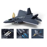 Sluban ModelBricks - F-22A Raptor Constructiespeelgoed Schaal 1:44