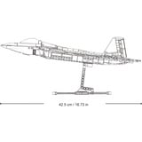 Sluban ModelBricks - F-22A Raptor Constructiespeelgoed Schaal 1:44
