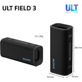 Sony ULT FIELD 3 draadloze draagbare speaker luidspreker Wit (mat), Bluetooth 5.3