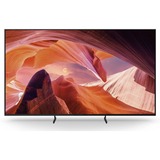 Sony X80L KD-55X80L Smart TV 55" Ultra HD Lcd Zwart, 4x HDMI, HDR10, Wi-Fi, LAN, USB-A