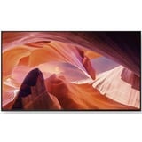 Sony X80L KD-55X80L Smart TV 55" Ultra HD Lcd Zwart, 4x HDMI, HDR10, Wi-Fi, LAN, USB-A