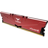 Team Group 16 GB DDR4-3200 Kit werkgeheugen Rood, TLZRD416G3200HC16FDC01, VULCAN Z, XMP 2.0