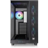 Thermaltake View 380 XL TG ARGB midi tower behuizing Zwart | 2x USB-A | 1x USB-C | RGB | Tempered Glass