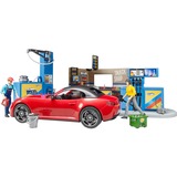 bruder bworld Tankstation en Carwash Speelfiguur 62111