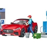 bruder bworld Tankstation en Carwash Speelfiguur 62111