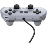 8BitDo Pro 2 Wired PS gamepad Grijs, Pc, Nintendo Switch