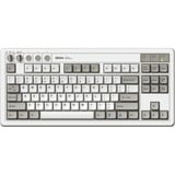 8BitDo Retro Mechanical Keyboard M Edition Grijs, US lay-out (QWERTY), Kailh Box White, 80% (TKL)	, Bluetooth Low Energy, Wireless 2.4G, USB