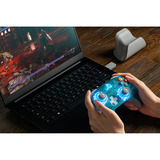 8BitDo Ultimate 2 Wireless Controller - N64 30th Collection Blauw/transparant, 2.4 GHz / Bluetooth, USB, Pc