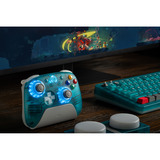 8BitDo Ultimate 2 Wireless Controller - N64 30th Collection Blauw/transparant, 2.4 GHz / Bluetooth, USB, Pc