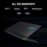 ASUS ROG Strix G16 G615LR-S5072W 16"  Copilot+ gaming laptop Zwart/grijs | Core Ultra 9 275HX | RTX 5070 Ti | 32 GB | 1 TB SSD