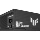 ASUS TUF Gaming Platinum modulaire 850 watt voeding  Zwart, 1x 12V-2x6, 3x PCIe