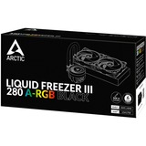 Arctic Liquid Freezer III 280 A-RGB waterkoeling Zwart, 4-pins PWM