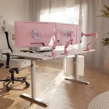 Arozzi Alzare Neo - Gas Spring Monitor Arm - Pink monitorarm Roze