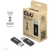 Club 3D USB-C 3.2 > USB-A 3.2 Gen 1 adapter Zwart