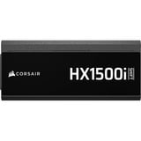 Corsair HX1500i SHIFT, 1500 Watt voeding  Zwart, 1x 12V-2x6, 4x PCIe, Kabel-Management