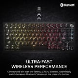 Corsair K65 Plus Wireless RGB mechanisch gaming toetsenbord Zwart, US lay-out (QWERTY), Corsair MLX Fusion, 75%, RGB leds, PBT double-shot
