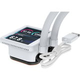 Corsair NAUTILUS II 240 RS LCD-vloeistofkoeler voor CPU waterkoeling Wit