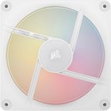 Corsair iCUE LINK LX140-R RGB Reverse case fan Wit, 140 x 140 x 25 mm, PWM