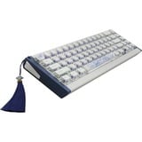 Ducky DKYOTD2024 Year of the Dragon Limited Edition, toetsenbord Wit/blauw, US lay-out, Cherry MX2A Purple, 65%, RGB leds, PBT + PC keycaps