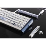 Ducky DKYOTD2024 Year of the Dragon Limited Edition, toetsenbord Wit/blauw, US lay-out, Cherry MX2A Purple, 65%, RGB leds, PBT + PC keycaps