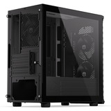 ENDORFY Signum M30 Air mini tower behuizing Zwart | 2x USB-A | 1x USB-C | Tempered Glass