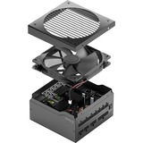 Fractal Design ION+ 2 Platinum 860W voeding  Zwart, 6x PCIe, Full Kabel-management