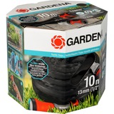GARDENA Textielslang Liano 10 m set Grijs/oranje, 18425-20
