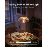 Govee Edison Bulb G80 E27 (2-stuks) led-lamp Transparant, WiFi, Bluetooth