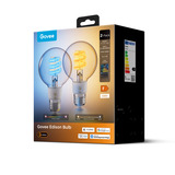 Govee Edison Bulb G80 E27 (2-stuks) led-lamp Transparant, WiFi, Bluetooth