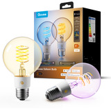 Govee Edison Bulb G80 E27 (2-stuks) led-lamp Transparant, WiFi, Bluetooth