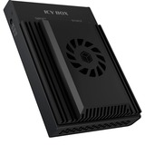 ICY BOX IB-2912MCL-C31 bk externe behuizing Zwart